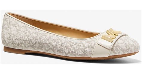 michael kors jilly flats|michael kors quilted ballet flats.